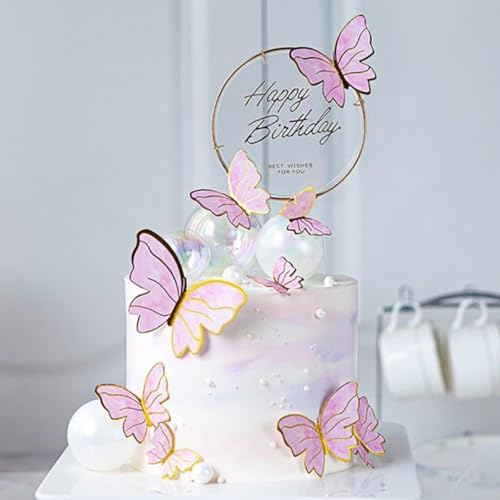 Cndiyald Cake Toper Butterfly Cupcake Toper 3D Schmetterling Kuchen Dekor Hohlpapier Schmetterling für Geburtstagsfeier Versorgung 11pcs Cndiyald Cake Toper Butterfly Cupcake Toper 3D Schmetterling Kuchen Dekor Hohlpapier Schmetterling für Geburtstagsfeier Versorgung 11pcs von Cndiyald
