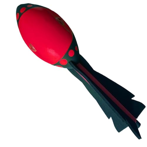 Cndiyald Mini fliegen Pfeifen, Spielzeug mit Schwanzflügel, roter klassischer Schaumstoffball, Werfenspielzeug, Wurfspielzeug im Freien Cndiyald Mini fliegen Pfeifen, Spielzeug mit Schwanzflügel, roter klassischer Schaumstoffball, Werfenspielzeug, Wurfspielzeug im Freien von Cndiyald
