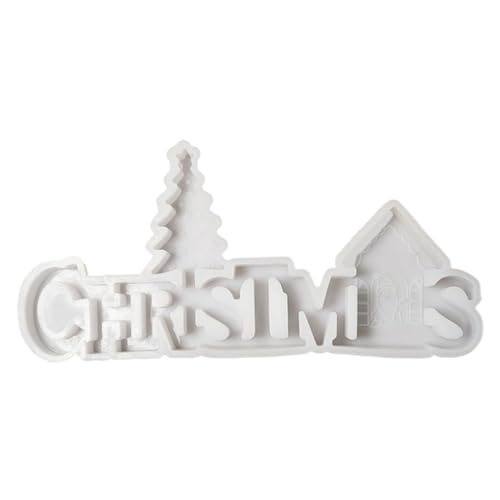 Weihnachts-Silikonformen, Weihnachtsbrief Silikonformen, flexible einfache Veröffentlichung Guss-Epoxidharz Nicht-Stick-Beton für DIY-Kerzen, Handwerk, Handwerk Weihnachts-Silikonformen, Weihnachtsbrief Silikonformen, flexible einfache Veröffentlichung Guss-Epoxidharz Nicht-Stick-Beton für DIY-Kerzen, Handwerk, Handwerk von Cndiyald