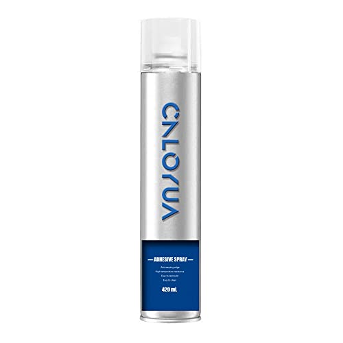 Cnloyua 3D-Druckplattform Sprühkleber (420 mL X 1 PC) Perfekte Haftung auf dem 3D Drucker Druckbett, Schützen Sie Ihren Drucker und Ihre fertigen Produkte besser von Cnloyua