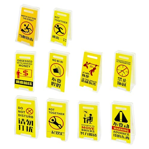 10 x Acryl-Notizhalter, Clip, Büroklammern, Ordner, Lebensmittelbeutel, Scrapbooking, für Schule, Büro, lustige Notizen von Cnrfeoap