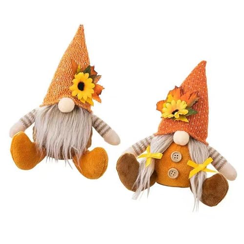 Cnrfeoap 1 Paar handgefertigte Zwerge für Herbstfeste, Polyester, Zwergfiguren, Tischdekoration, Heimdekoration, Zwerge, Puppen Cnrfeoap 1 Paar handgefertigte Zwerge für Herbstfeste, Polyester, Zwergfiguren, Tischdekoration, Heimdekoration, Zwerge, Puppen von Cnrfeoap
