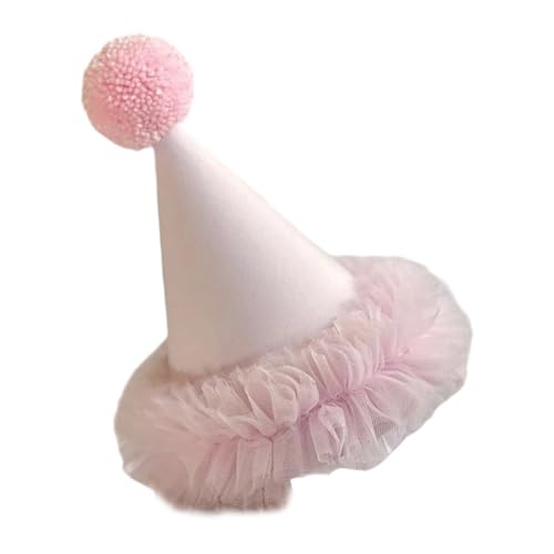 Cnrfeoap Partyhut, weicher Vliesstoff, Geburtstagsparty-Zubehör für Frauen, Mädchen und Kinder, dekorative konische Kappen, nachhaltige Party-Dekorationen von Cnrfeoap