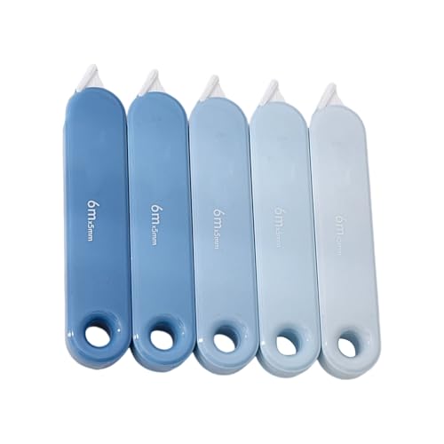 Korrekturroller, Korrekturroller, Farbverlauf, Schulbedarf für Instant-Korrekturen, Farbverlauf für sofortige Korrekturen, 5 Stück Korrekturroller, Korrekturroller, Farbverlauf, Schulbedarf für Instant-Korrekturen, Farbverlauf für sofortige Korrekturen, 5 Stück von Cnrfeoap