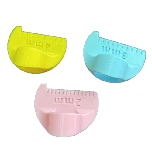 Nähschablonen, Lineal, Finger-Quilten, Nähhilfe für Stoffmessung, Quilten, Basteln, Kleidung, Nähvorlagen, 3 Stück Nähschablonen, Lineal, Finger-Quilten, Nähhilfe für Stoffmessung, Quilten, Basteln, Kleidung, Nähvorlagen, 3 Stück von Cnrfeoap