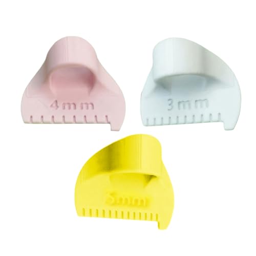 Nähschablonen, Lineal, Finger-Quilten, Nähhilfe für Stoffmessung, Quilten, Basteln, Kleidung, Nähvorlagen, 3 Stück Nähschablonen, Lineal, Finger-Quilten, Nähhilfe für Stoffmessung, Quilten, Basteln, Kleidung, Nähvorlagen, 3 Stück von Cnrfeoap