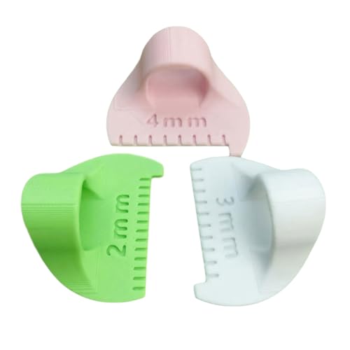 Nähschablonen, Lineal, Finger-Quilten, Nähhilfe für Stoffmessung, Quilten, Basteln, Kleidung, Nähvorlagen, 3 Stück Nähschablonen, Lineal, Finger-Quilten, Nähhilfe für Stoffmessung, Quilten, Basteln, Kleidung, Nähvorlagen, 3 Stück von Cnrfeoap
