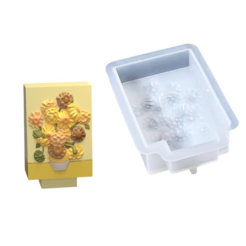 Sonnenblumen Silikonkerzenform Mit Basis Und Abnehmbarer Display Eil Silikonstruktur Für Handgefertigte Projekte Hitzebeständiger Kerzenform Sonnenblumen Silikonkerzenform Mit Basis Und Abnehmbarer Display Eil Silikonstruktur Für Handgefertigte Projekte Hitzebeständiger Kerzenform von Cnrfeoap