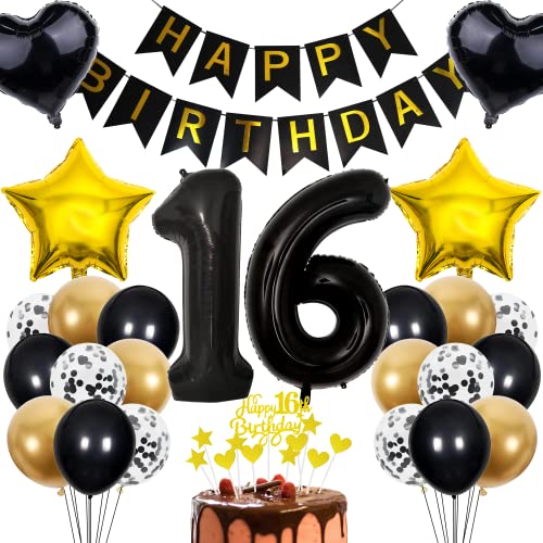 Cnrose Deko 16. Geburtstag Junge Tortendeko 16 Geburtstag Mädchen Junge Deko Geschenk für 16. Geburtstag Junge Rosegold Geburtstag 16 Junge 16 jahre Geburtstag deko Ballon 16 Geburtstag 16 jahre Junge Cnrose Deko 16. Geburtstag Junge Tortendeko 16 Geburtstag Mädchen Junge Deko Geschenk für 16. Geburtstag Junge Rosegold Geburtstag 16 Junge 16 jahre Geburtstag deko Ballon 16 Geburtstag 16 jahre Junge von Cnrose