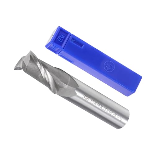 CoCud 2-Flöten Spiralfräser, 18mm Durchmesser 32mm Länge, Hochgeschwindigkeitsstahl Gerade Fräser mit Aufbewahrungsbox - (Anwendungen: für Sperrholz Hartholz Kunststoff) von CoCud