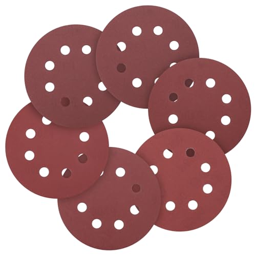 CoCud 60 Stück 125mm 5 Zoll Schleifscheiben 1000/800/600/400/320/240 Körnung 8 Loch Runde Klett-Schleifpapier für Exzenterschleifer Automobil Auto CoCud 60 Stück 125mm 5 Zoll Schleifscheiben 1000/800/600/400/320/240 Körnung 8 Loch Runde Klett-Schleifpapier für Exzenterschleifer Automobil Auto von CoCud