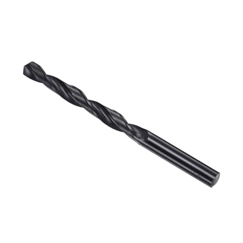 CoCud 6542 Hochgeschwindigkeitsstahl Spiralbohrer, 9,8 mm Durchmesser 133 mm Länge, Schwarzoxid gerade Spiralbohrer - (Anwendungen: für Metall Holz Kunststoff Aluminium) von CoCud
