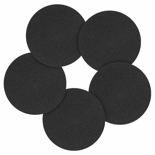CoCud 70 Stück 125 mm Schleifscheiben 80 Körnung Siliziumkarbid Runde Klettsandpapiere Für Metall Holz Autobootbau Schleifen Und Polieren Schwarz CoCud 70 Stück 125 mm Schleifscheiben 80 Körnung Siliziumkarbid Runde Klettsandpapiere Für Metall Holz Autobootbau Schleifen Und Polieren Schwarz von CoCud