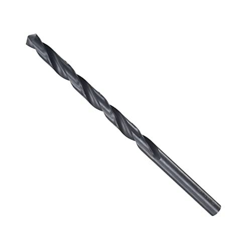 CoCud Drehbohrer 10mm Bohren Durchmesser Schwarzoxid Hochleistungsstahl Extra Lang Gerade Schaft - (Verwendung: für Edelstahl Legierung Metall) 1Stk von CoCud