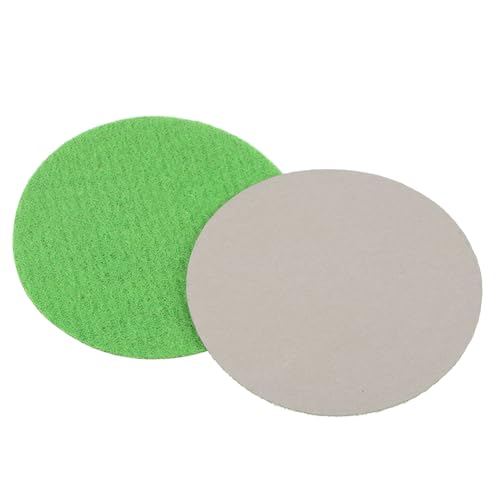 CoCud Klett-Schleifscheiben, 2 Zoll 50mm Schleifpapiere 3000 Körnung Siliziumkarbid-Finishscheiben - (Anwendungen: für Holz Metall Gipskarton), 20 Stück von CoCud