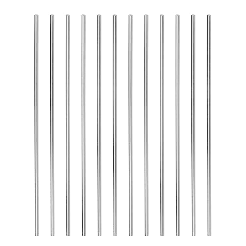 CoCud Runde Stahl Rod 1.7mm Durchmesser 100mm Länge Schnellstahl Stab Stock Handwerk DIY Werkzeug - (Anwendungen: für Bohrmaschinen Bohrwerk) 10Stk von CoCud