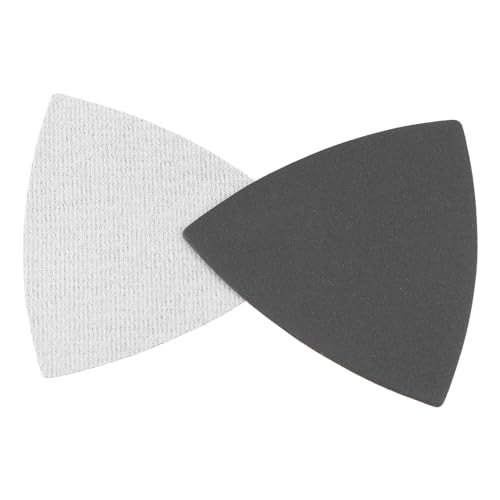 CoCud Schleifpads mit Klettverschluss für Dreiecksschleifer, Schleifpapiere mit Siliziumkarbid, 3-1/2 Zoll, 400er Körnung, 10 Stück CoCud Schleifpads mit Klettverschluss für Dreiecksschleifer, Schleifpapiere mit Siliziumkarbid, 3-1/2 Zoll, 400er Körnung, 10 Stück von CoCud