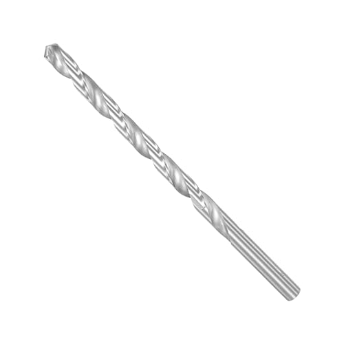 CoCud Spiralbohrer, 10,2 mm Durchmesser, 0,4" Schaft, 200 mm Länge, HSS-Stahl Jobber Bit Set (Anwendungen: für Metall, Holz, Kunststoff), 1 Stück von CoCud