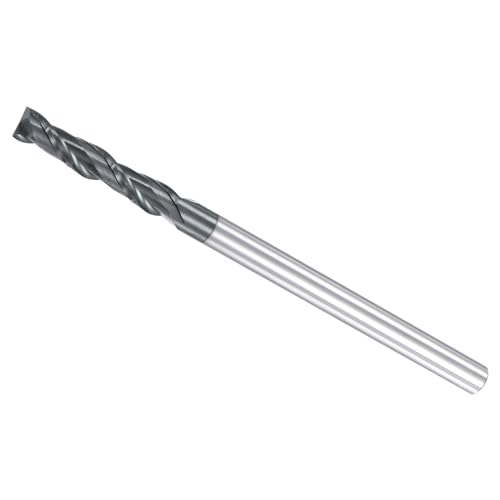 CoCud VHM-Fräser mit quadratischem Schaft, 6 mm x 30 mm Schneiden, AlTiN-beschichtetes P05-Karbid, 2 Schneiden CNC-Fräser-Bits - (Anwendungen: zum Fräsen von Edelstahl, gehärtetem Stahl) von CoCud