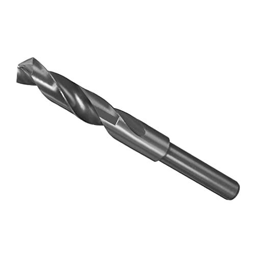 CoCud Verringert Schaft Spiralbohrer 16.5mm Schnitt Kante 1/2" Schaft Nitride Beschichtet Schnellstahl 9341 Drehung Bohreinsätze - (Anwendungen: für Edelstahl Metall Holz) von CoCud