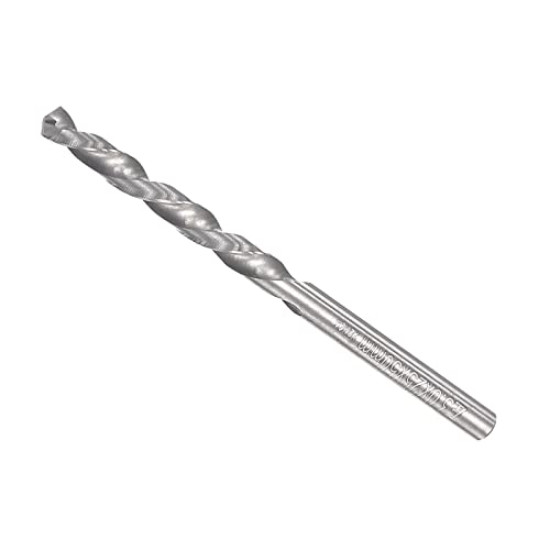 CoCud Vollhartmetall Bohrer Bit 3mm Durchmesser Links Hand YG6X (C3/K10) Wolfram Hartmetall Gerader Schaft Spiralbohrer - (Anwendung: für Edelstahl Stahl Legierung) 1Stk von CoCud