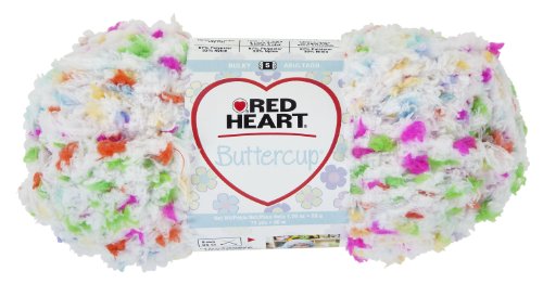 Coats Garn, Rot Herz Buttercup Garn, Mehrfarbig, 20.82 X 8,89 x 8,89 cm von Red Heart