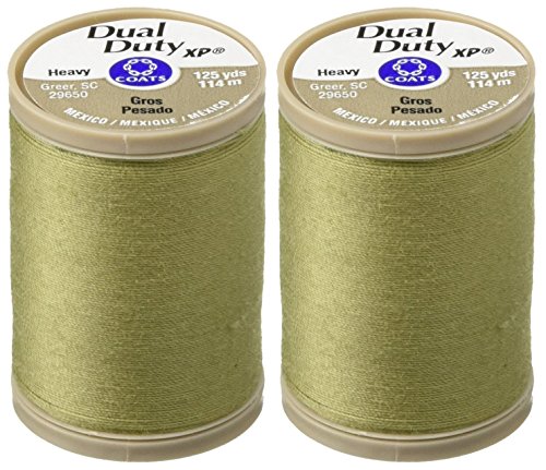 Coats & Clark S950–8450 Dual Duty XP Schweres Faden, je 125 m, dunkles Khaki, 2er-Pack Coats & Clark S950–8450 Dual Duty XP Schweres Faden, je 125 m, dunkles Khaki, 2er-Pack von Coats & Clark Inc.