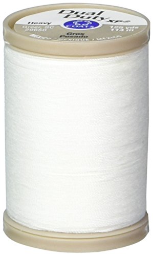 COATS & CLARK Inc. Coats Dual Duty XP schweres Garn, 122 m, Weiß von Coats & Clark