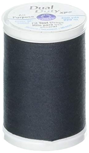 Coats Thread & Zippers, Blau/Schwarz Coats Dual Duty XP Allzweckgarn, 227 m, Polyester, 229 von Coats Thread & Zippers