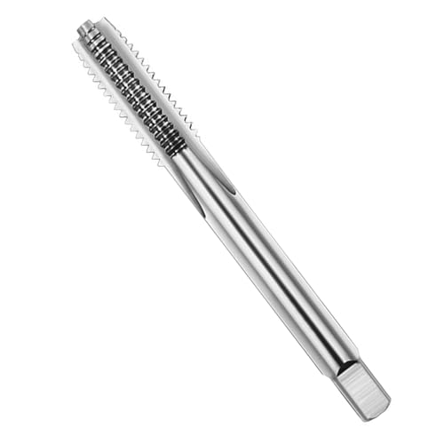 1 Stück metrische Feingewindebohrer M10 x 1 mm HSS Maschinen-Rechtsgewindebohrer M10 x 1 mm aus Hochleistungsschnellstahl 6542 mit geraden Nuten zum Gewindeschneiden für Stahl und Edelstahl 1 Stück metrische Feingewindebohrer M10 x 1 mm HSS Maschinen-Rechtsgewindebohrer M10 x 1 mm aus Hochleistungsschnellstahl 6542 mit geraden Nuten zum Gewindeschneiden für Stahl und Edelstahl von Coavoo
