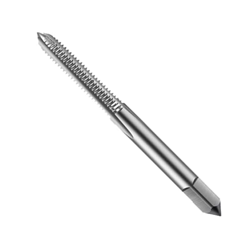 1 Stück metrische Feingewindebohrer M6 x 0,5 mm HSS Maschinen-Rechtsgewindebohrer M6 x 0,5 mm aus Hochleistungsschnellstahl 6542 mit geraden Nuten zum Gewindeschneiden für Stahl und Edelstahl 1 Stück metrische Feingewindebohrer M6 x 0,5 mm HSS Maschinen-Rechtsgewindebohrer M6 x 0,5 mm aus Hochleistungsschnellstahl 6542 mit geraden Nuten zum Gewindeschneiden für Stahl und Edelstahl von Coavoo