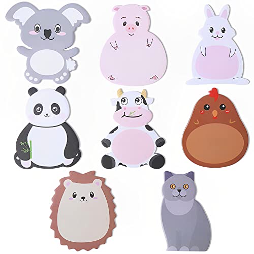 cobee Süße Haftnotizen, 8er Pack Kawaii Tier Selbstklebenotizen Cartoon Marker Flaggen niedliche Formen Memo Notizen Studenten Zuhause Büro Mitbewohner Geschenke Tab Zubehör 240 Blatt cobee Süße Haftnotizen, 8er Pack Kawaii Tier Selbstklebenotizen Cartoon Marker Flaggen niedliche Formen Memo Notizen Studenten Zuhause Büro Mitbewohner Geschenke Tab Zubehör 240 Blatt von Cobee
