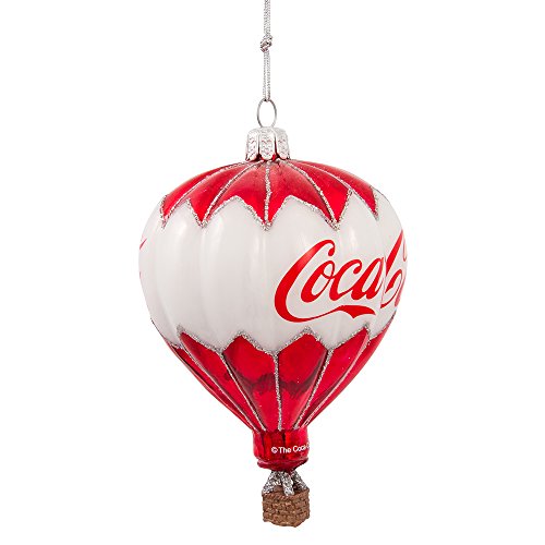 Coca-Cola Kurt Adler Glasballon-Ornament, 8,9 cm von Coca-Cola