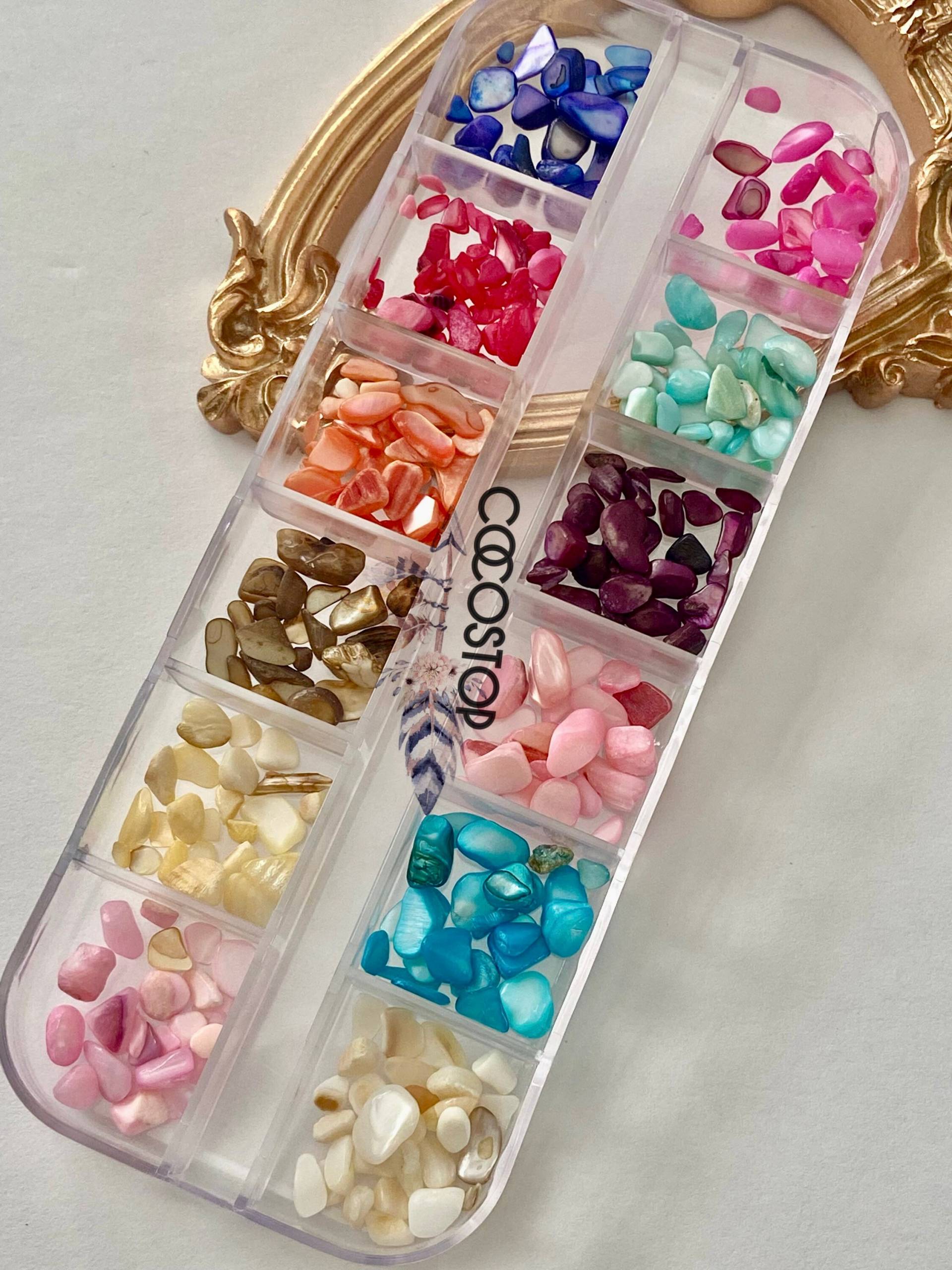 3D Mix Eissteine Nagel Charms Schmuck Nail Art Maniküre Tipps 3D Mix Eissteine Nagel Charms Schmuck Nail Art Maniküre Tipps von CocoStop