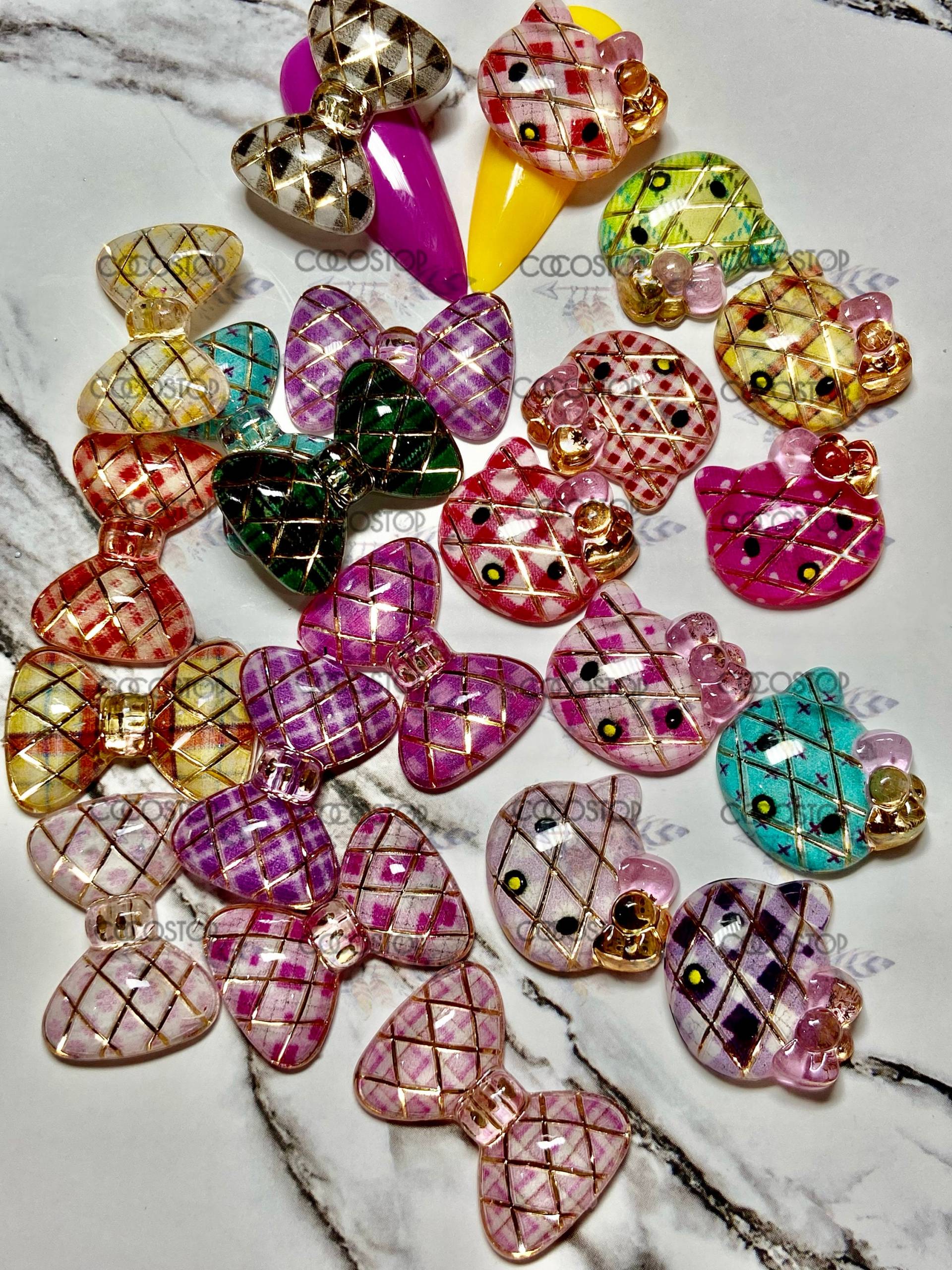 Bunte Cabochon Katze Mit Fliege Kawaii Nagel Charms/Kunst 3D Nail Art Designs Diy Craf Bunte Cabochon Katze Mit Fliege Kawaii Nagel Charms/Kunst 3D Nail Art Designs Diy Craf von CocoStop