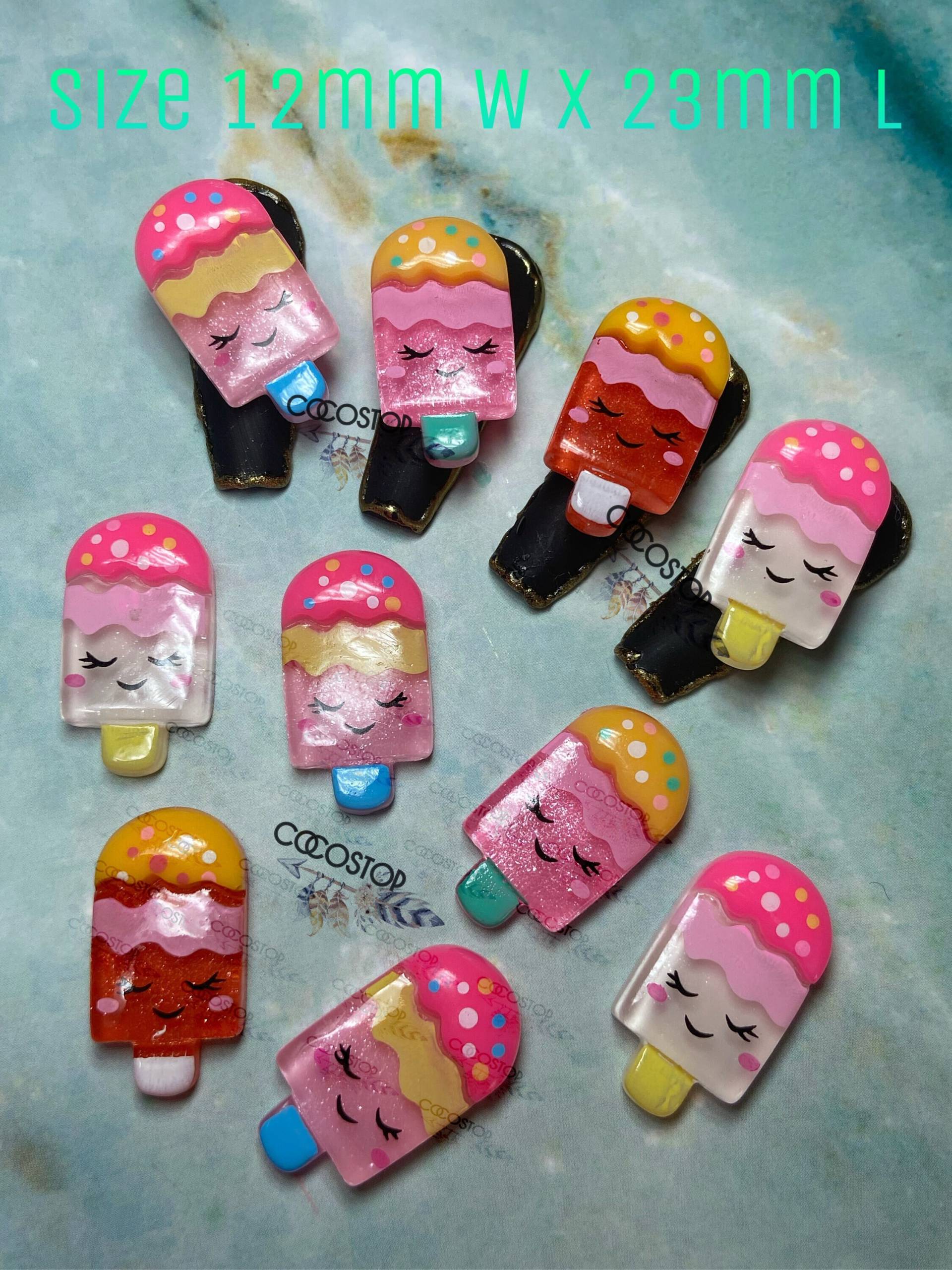 Eis Kawaii Nagel Charms 3D Nailart von CocoStop