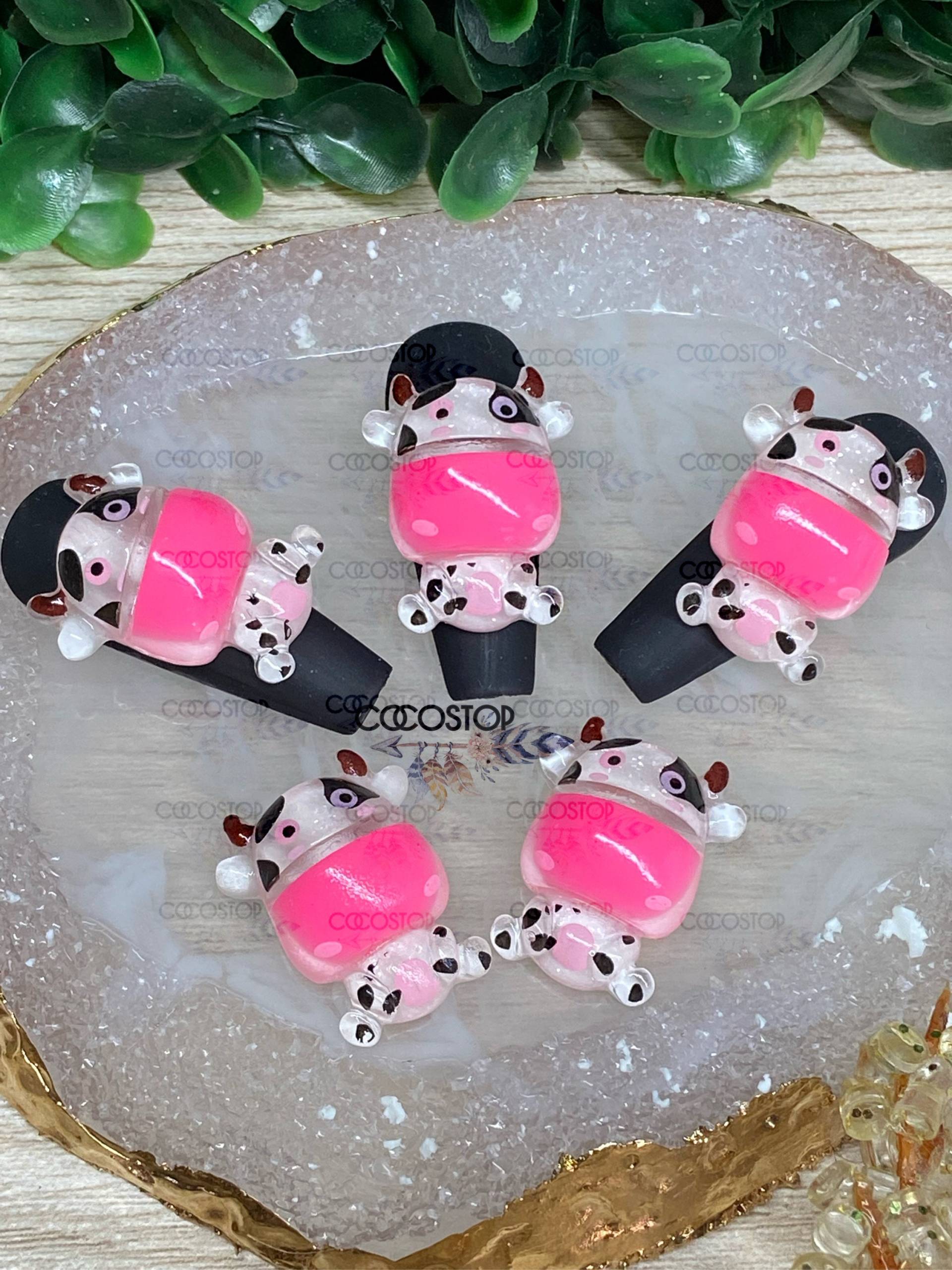 Kawaii Kühe Nagel Charms 3D Nailart Kawaii Kühe Nagel Charms 3D Nailart von CocoStop