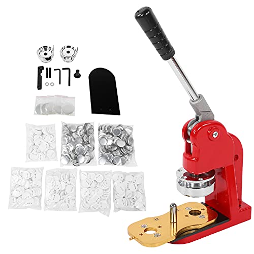 58 mm DIY Badge Press Machine Button Maker Machine mit 500pcs Button Parts Buttonmaschine Knopfmachermaschine Badge Punch Press 58 mm DIY Badge Press Machine Button Maker Machine mit 500pcs Button Parts Buttonmaschine Knopfmachermaschine Badge Punch Press von Cocoarm