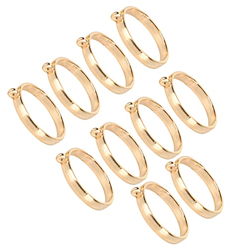Cocoarm 10pcs Hohlrahmenanhänger (KC-Gold) von Cocoarm