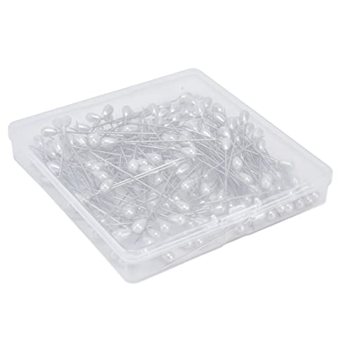 Cocoarm 200 Stcs Perle Zinnstifte in Prächtigen Hochzeitsstrauß Bouquet Stifte für Silberne Frisur in Farbstahlstahl Cocoarm 200 Stcs Perle Zinnstifte in Prächtigen Hochzeitsstrauß Bouquet Stifte für Silberne Frisur in Farbstahlstahl von Cocoarm