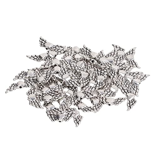Cocoarm 50pcs Angel Wing Beads Angel Wings für Schmuckherstellung, Zink -Legierung Angel Flügel -Abstandshaller -Perlen -Vintage -Stil für DIY -Handwerk, Halskette, Armband Making Cocoarm 50pcs Angel Wing Beads Angel Wings für Schmuckherstellung, Zink -Legierung Angel Flügel -Abstandshaller -Perlen -Vintage -Stil für DIY -Handwerk, Halskette, Armband Making von Cocoarm