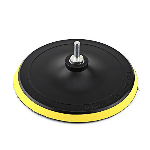 Cocoarm Autopolierpuffer Kit 7 -Zoll Polierpolierpolster -Wachskissen Set mit Bohradapter Professioneller Schwamm Wollpolster für Autodetails Glanz von Cocoarm