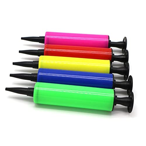 Cocoarm Ballonpumpe, Mini -Hand -Druckluftpumpe für Luftballons und Schwimmarme, Leichter Kunststoff, Einfaches Inflationswerkzeug, 17 Cm für Partys und Ereignisse von Cocoarm