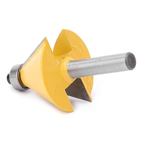 Cocoarm Chamfer Router Bit, 8mm Schaftschamf -Schrägkanten mit Lagerholzmahlen Cutter YG6 -Legierung für MDF, Massives Holz, Partikett Trimmen und Schneiden von Holzleitungen mit (30°) von Cocoarm