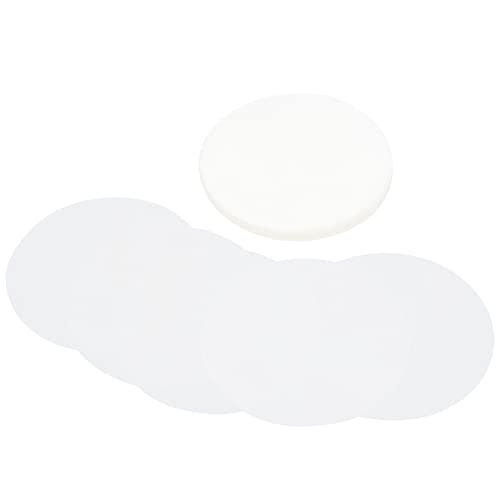 Cocoarm Circle Mylars Plastic Badge Filme 100 Stück PVC -Schutzdeckel für Button Maker DIY Arts Crafts mit Transparentem Design (37MM) von Cocoarm