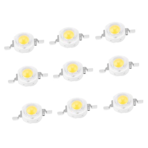 Cocoarm DIY -Beleuchtung Optor SMD SMD Hohe Weiße Perlen Hohe Leistung für Energie -rettete Hausbeleuchtung (Warmweiß 3000K) von Cocoarm