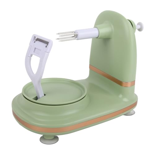 Cocoarm Handkurbel-Apfelschäler, Manuelles Rotierendes Küchengerät, Obstschälmaschine mit PP-Edelstahl, Ideal für den Heimgebrauch in der Küche (hellgrün) von Cocoarm
