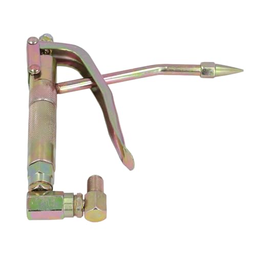 Cocoarm Hochdruck Pneumatischer Greaser Pneumatic Schmierwerkzeug -Metallkonstruktion Leicht zu Verwenden Effizientes Schmiermittel mit Universeller Fettdüse für Autozüge Flugzeuge Minen (Tippe A) von Cocoarm