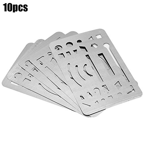 Cocoarm Löschen Sie das Ultradünne Schildmodell Nachhaltiges Zeichnen für 10pcs 27-Loch (Edelstahl) von Cocoarm