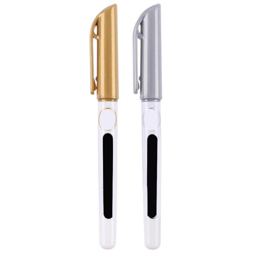 Cocoarm Metallic Marker Stifte Wasserdichtes Harz Zeichnungsstift für Kunstdesign Liefert Kalligraphie Signatur (6 Silber) von Cocoarm
